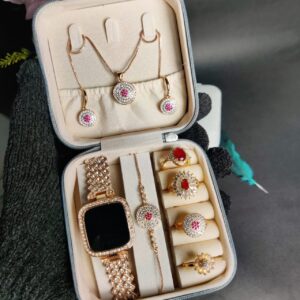 Rose Collection Artificial Jewelry Gift Set For Females