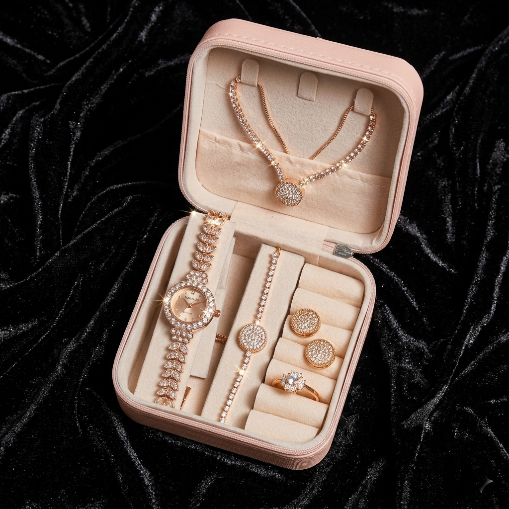 Cute Collection Artificial Jewelry Gift Set For Females