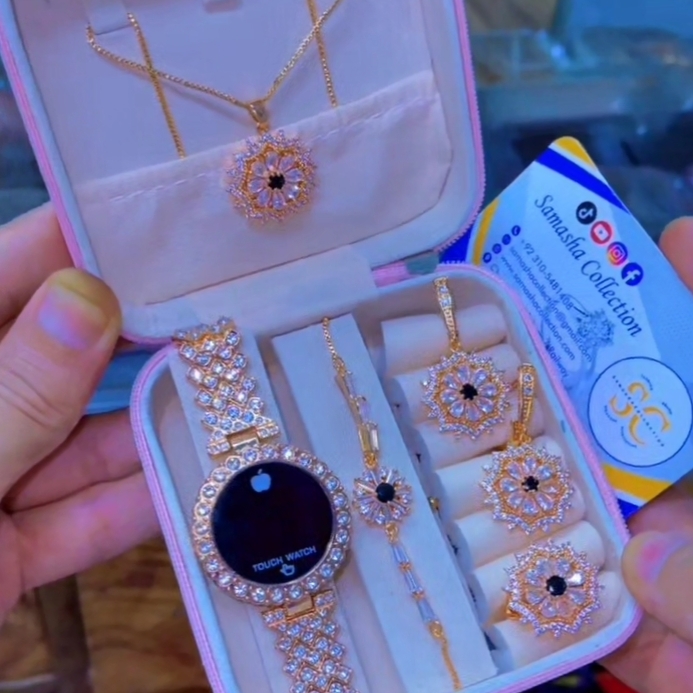 Taj Collection Artificial Jewelry Gift Set For Females