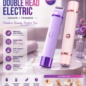 Double Head Electric Shaver For girls